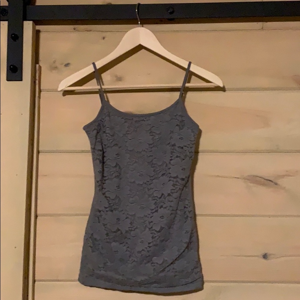 Gray Cami - Floral